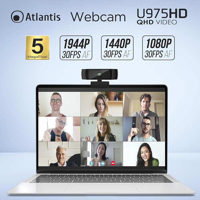 Atlantis Webcam Full QHD P015-U975HD — miniatura 2