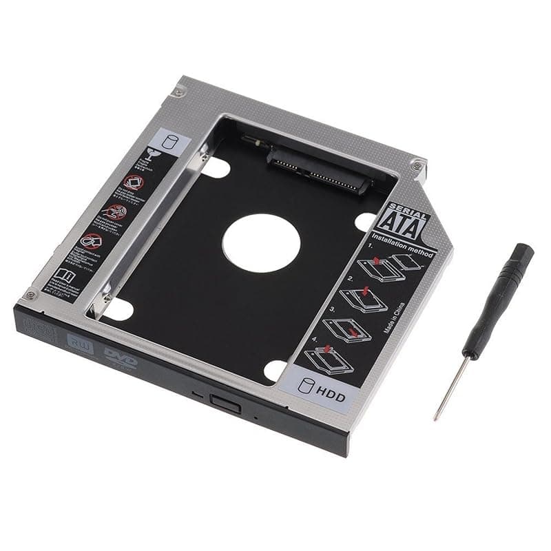 Ewent Caddy HDD/SSD SATA-III per Drive CD/DVD 12,7 MM EW7005 — miniatura 6