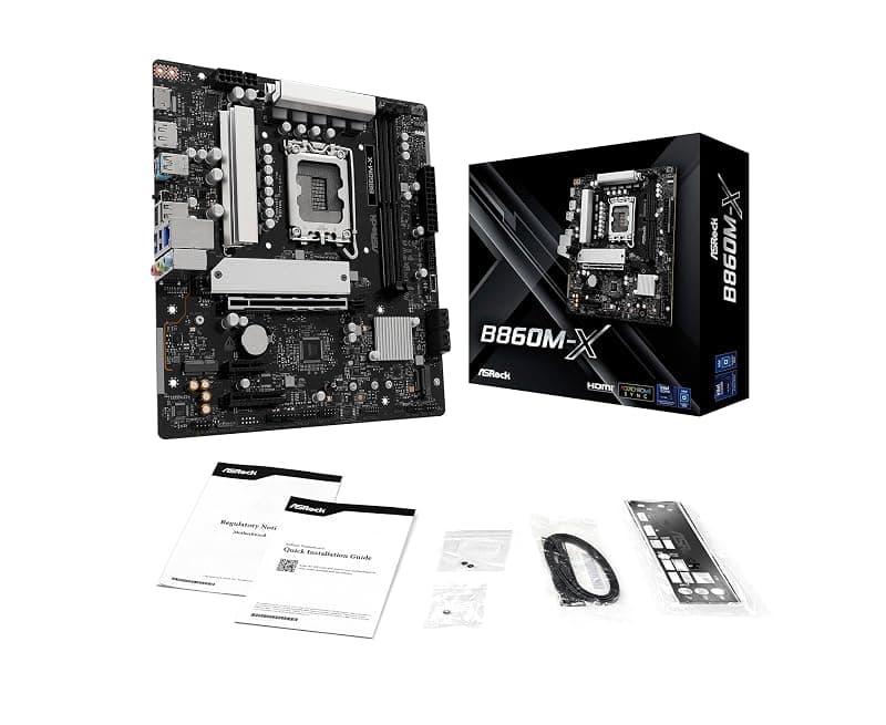 Carta+M%C3% A8re+ASRock+B860M-X+%28Intel+LGA+1851%29+Micro+ATX — miniatura 4