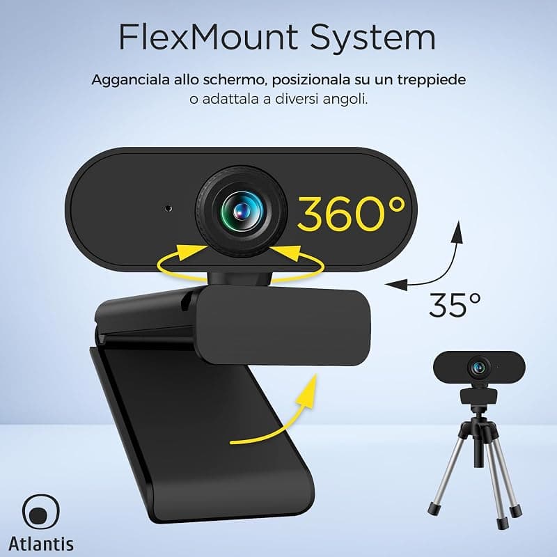 Atlantis Webcam Full HD P015-F930HD — miniatura 6