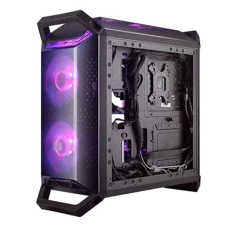 Cooler Master MasterBox Q300P - Case Gaming Mini Tower RGB mATX Portatile con Visione Completa Pannello Laterale, Cable Management Ordinato, e Molteplici Opzioni Raffreddamento — miniatura 6