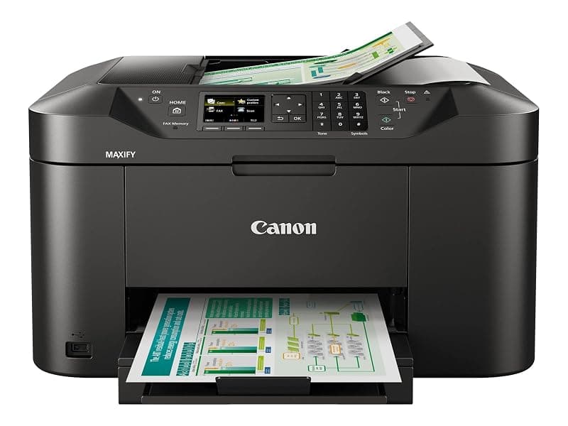Canon Maxif MB2150 Stampante Multifunzione Inkjet, 19 ipm in Bianco e Nero, 13 ipm a Colori, 600 x 1200 dpi, Nero/Antracite — miniatura 6