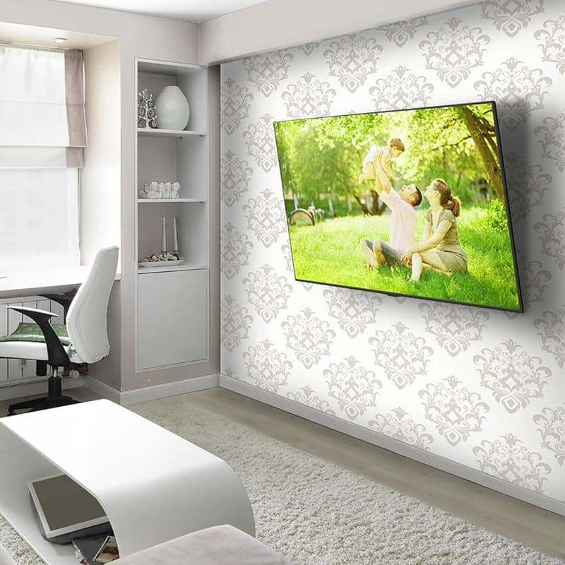 VulTech Staffa Fissa da Parete per TV 32-70" LED LCD Plasma - Snodi Resistenti, VESA fino a 600x400, Portata 40kg, con Livella a Bolla - BTV-D3270LITE — miniatura 2