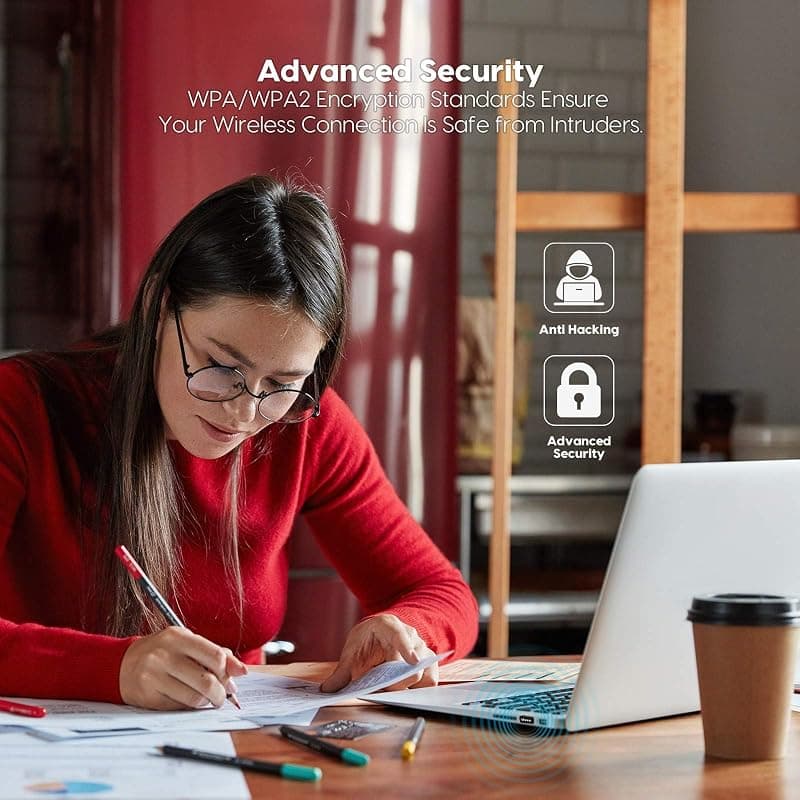 Tenda USB W311MI PICO WiFi N150, nero.150mbps — miniatura 5