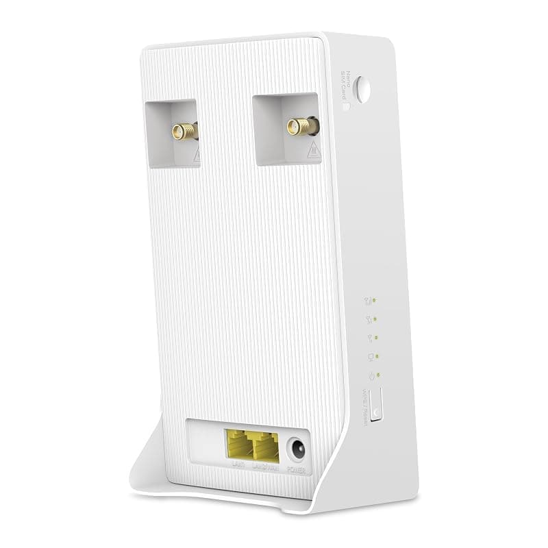 Mercusys TP-Link MB110-4G Router Wifi con Sim LTE Wireless N300Mbps 4G, Porta LAN/WAN, VPN,Senza Configurazione, Antenne Interne, Porte Antenna Esterna, Compatibile con Tutti Gli — miniatura 2