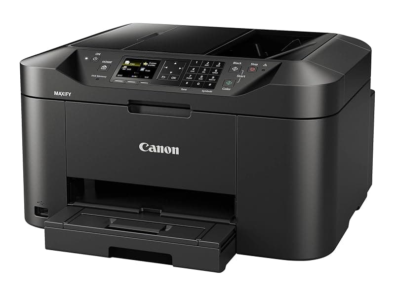 Canon Maxif MB2150 Stampante Multifunzione Inkjet, 19 ipm in Bianco e Nero, 13 ipm a Colori, 600 x 1200 dpi, Nero/Antracite — miniatura 4