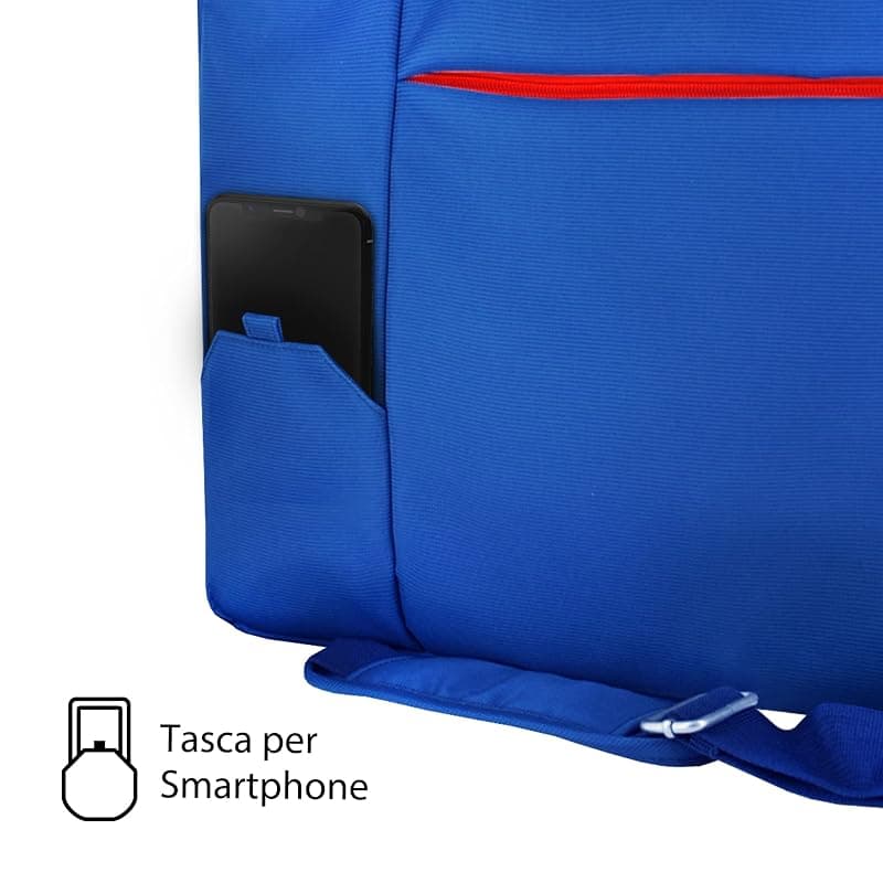 Atlantis Borsa Notebook THE Moon Project BAG 15,6" Blu Logo Nasa Worm NS-KLM180705-A — miniatura 4