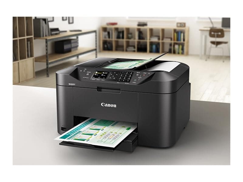 Canon Maxif MB2150 Stampante Multifunzione Inkjet, 19 ipm in Bianco e Nero, 13 ipm a Colori, 600 x 1200 dpi, Nero/Antracite — miniatura 3