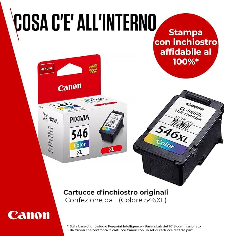 Canon CL-546XL FINE Cartuccia a Colori Alta Capacità Originale — miniatura 2