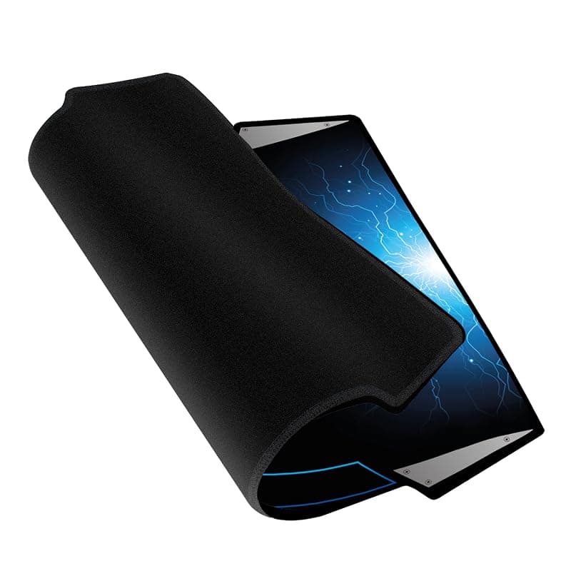 Ewent Play PL3340 Gaming Mousepad L (400x320x4mm) Tappettino Gioco per Mouse impermeabile resistente all'acqua con retro antiscivolo, tessuto trattato, nero — miniatura 2
