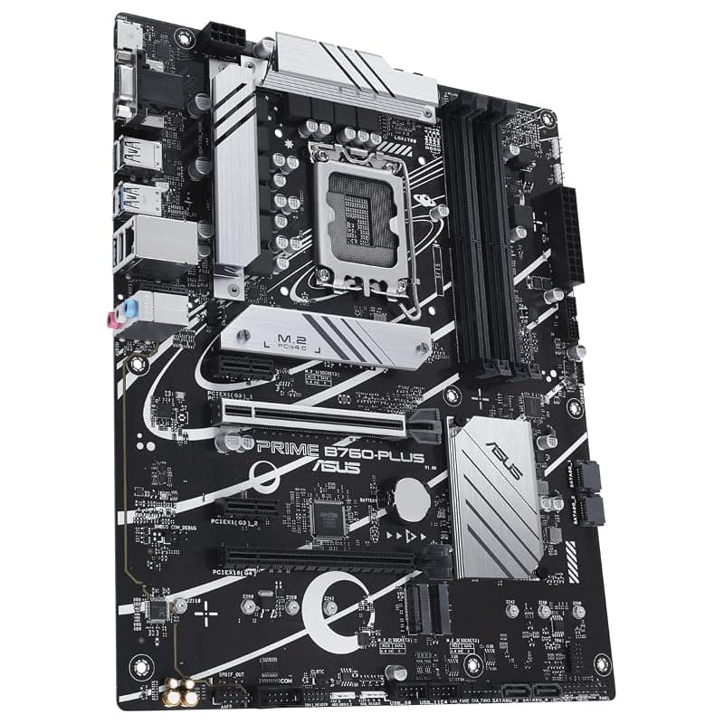 ASUS PRIME B760-PLUS, Scheda Madre Intel ATX, Slot DDR5, Nera — miniatura 4