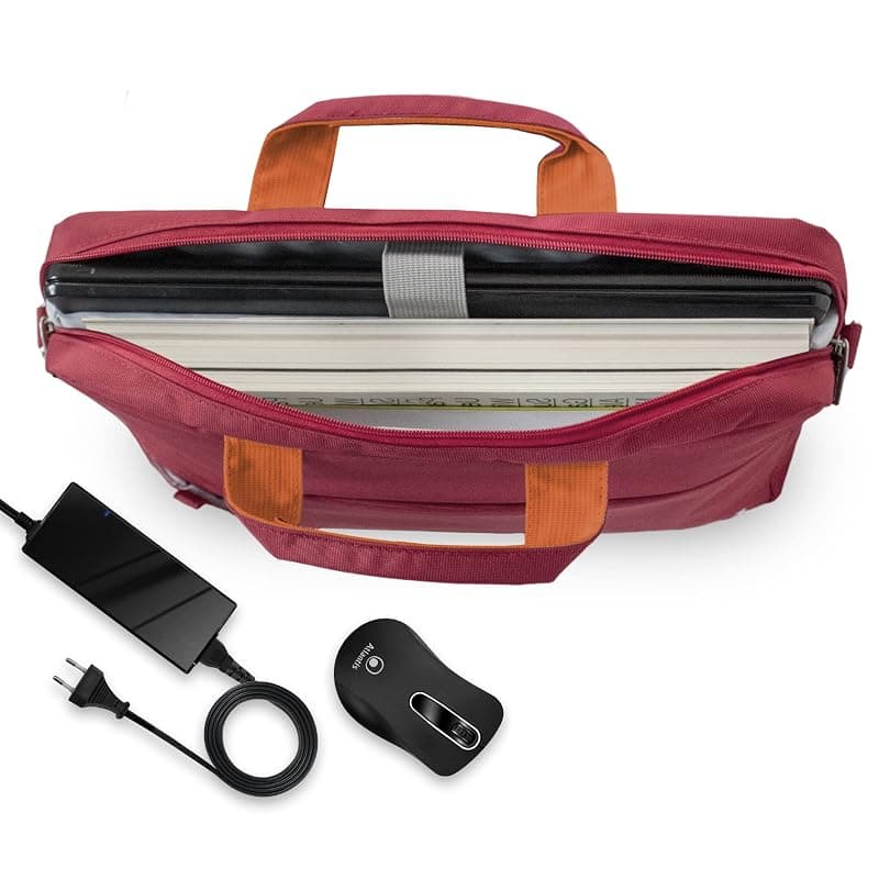 Atlantis Borsa Notebook Delux 15,6" RED P004-S410-A4-16 — miniatura 6