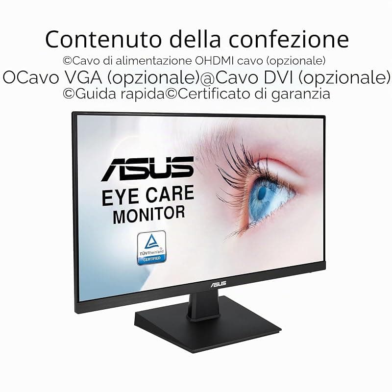 Asus VA247HE Eye Care Monitor — miniatura 7