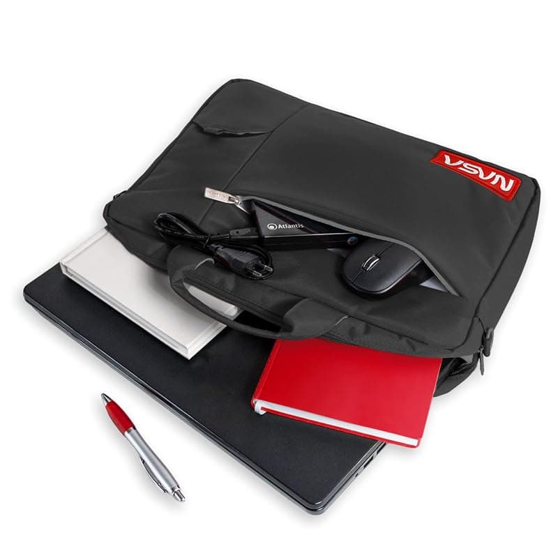 Atlantis Borsa Notebook THE Moon Project BAG 15,6" Black Logo Nasa Worm NS-KLM180705-B — miniatura 5