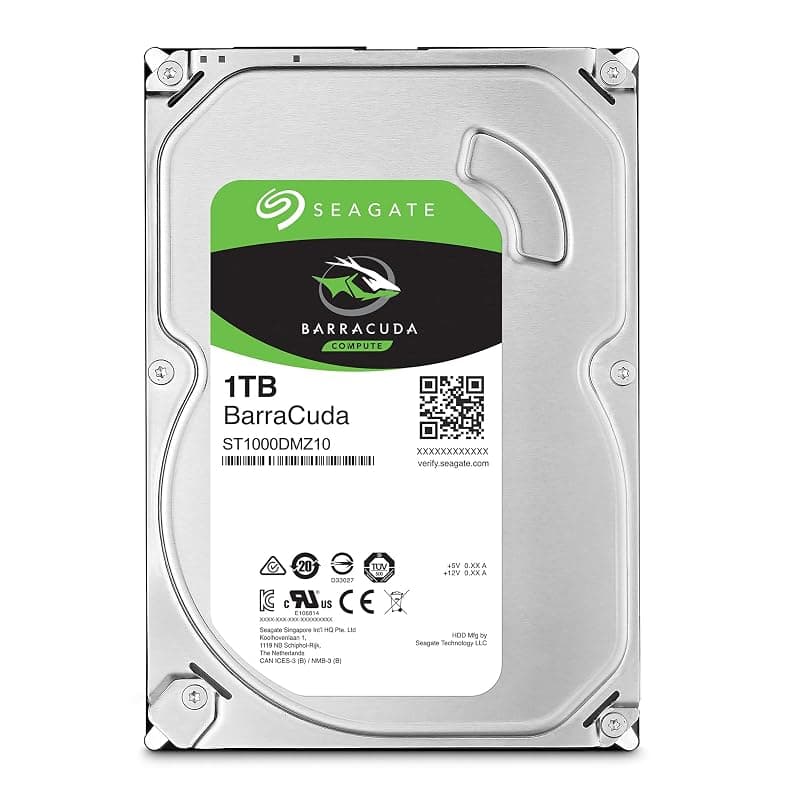 Seagate ST1000DM010 HDD Interno da 1TB, 3.5 pollici, 7200 rpm, Argento — miniatura 2