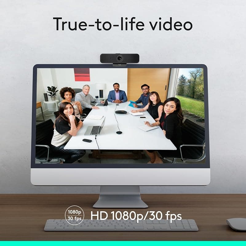 Logitech C925e webcam professionale — miniatura 2