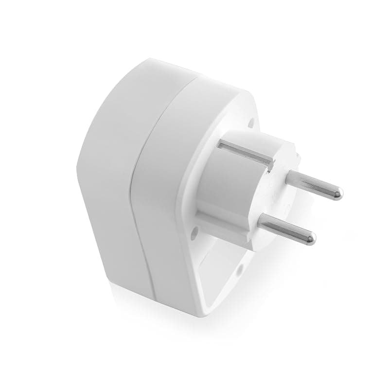 Ewent Adattatore Compatto con Presa Schuko + 2 USB EW1211 — miniatura 4