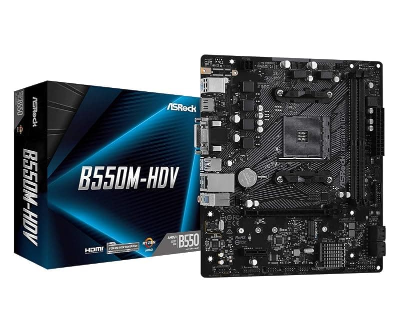Asrock B550M-Hdv MicrO-Atx Mainboard Sockel Am4