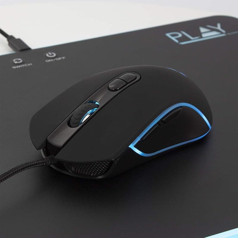 Ewent Mouse Gaming USB con LED 4800 DPI PL3301 — miniatura 9