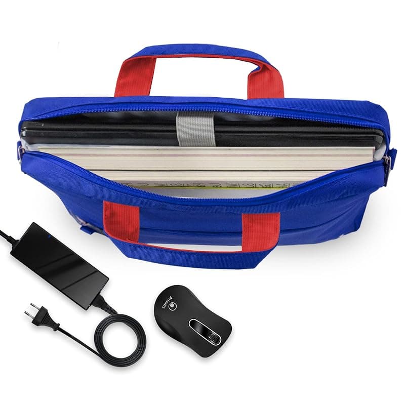 Atlantis Borsa Notebook THE Moon Project BAG 15,6" Blu Logo Nasa Worm NS-KLM180705-A — miniatura 6