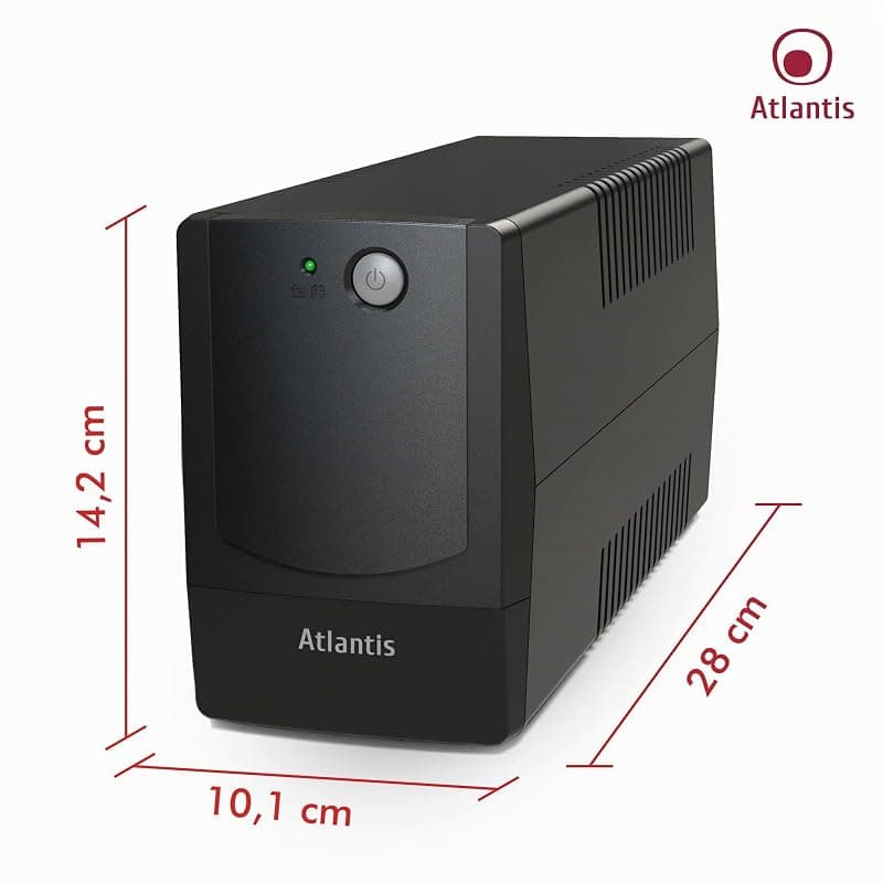 Atlantis UPS Onepower PX800 800VA/400W con AVR 4 IEC A03-PX800 — miniatura 7