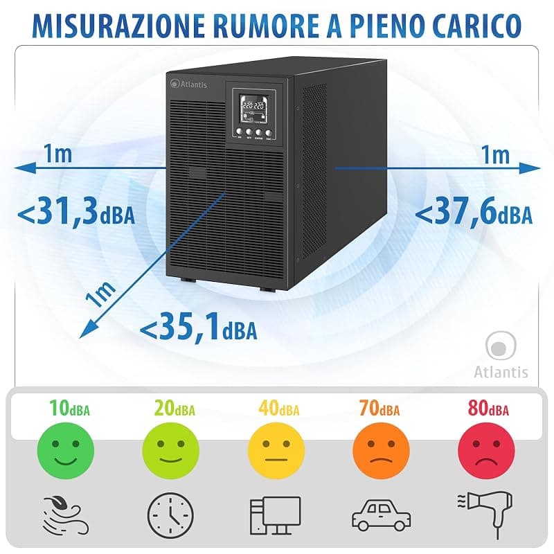 Atlantis UPS Linepower 3002XLN 3000VA/2100W A03-OP3002XLN — miniatura 4