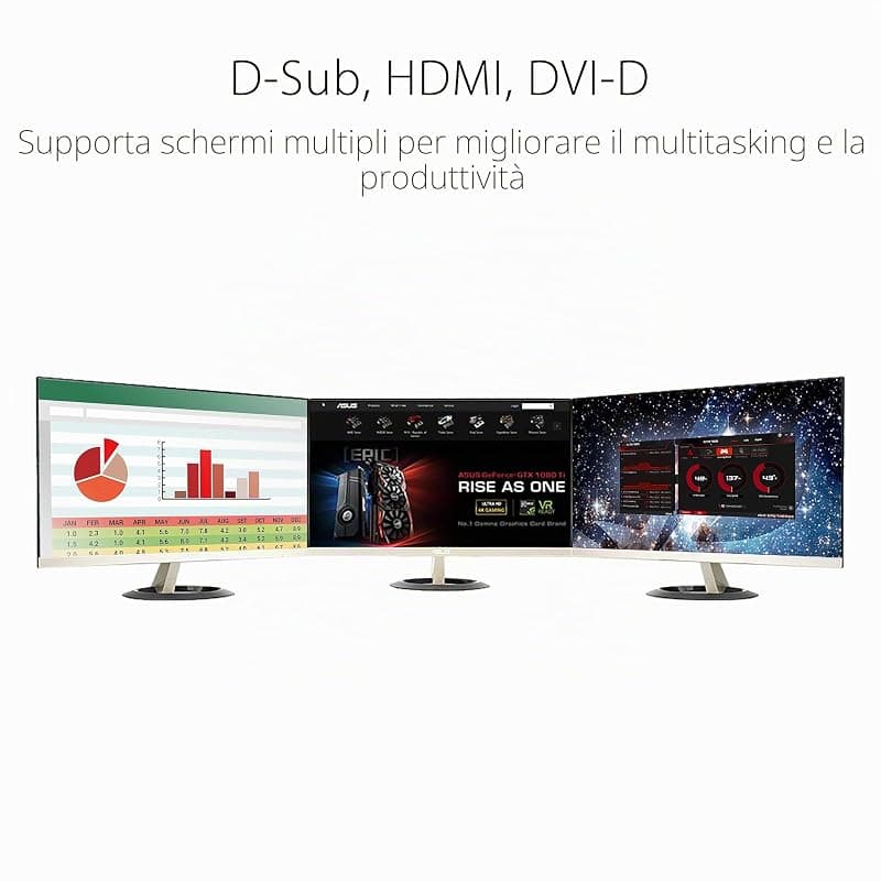 ASUS NVIDIA GeForce GT 730 PCIe 2.0, Memoria DDR3 2 GB, Design a Slot Singolo, Auto-Extreme, GPU Tweak II, Nero — miniatura 2