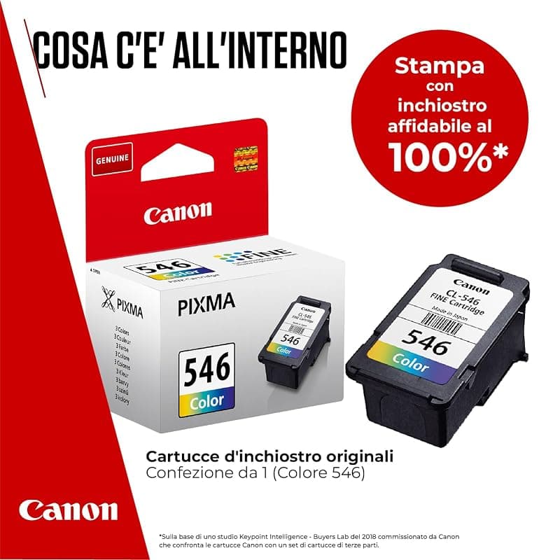 Canon CL-546 FINE Cartuccia d'Inchiostro Originale a Colori — miniatura 2