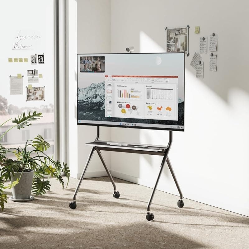 Ewent Supporto a Pavimento per TV/Monitor Interattivi AD Alto Carico EW1542 — miniatura 8