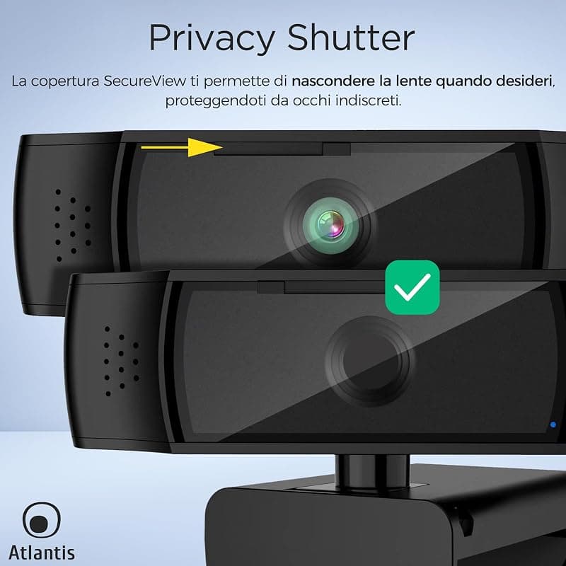 Atlantis Webcam Full QHD P015-U975HD — miniatura 7