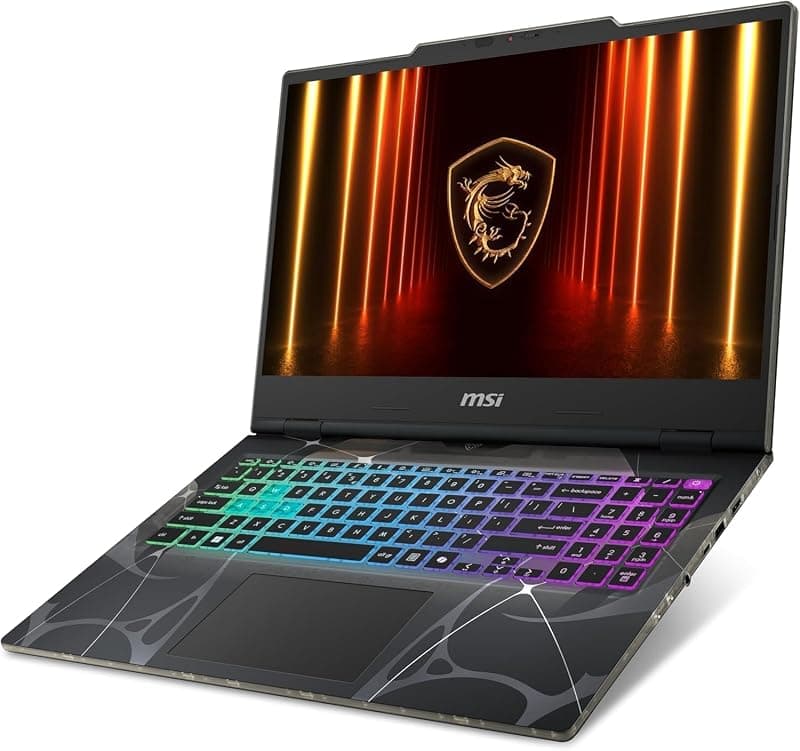 MSI Cyborg 15 B2RWFKG-245XIT, Notebook Gaming, 15.6" FHD 144Hz, Intel Core 7 240H, Nvidia RTX 5060 8GB GDDR7, 1TB SSD NVMe PCIe4, 16GB RAM DDR5 5600MHz, WiFi 6E, Free DOS