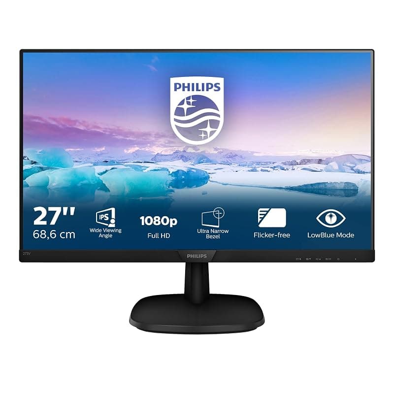 Philips Monitor LCD LED 27" Full HD VGA/DVI-D/HDMI 273V7QDSB/00 — miniatura 2