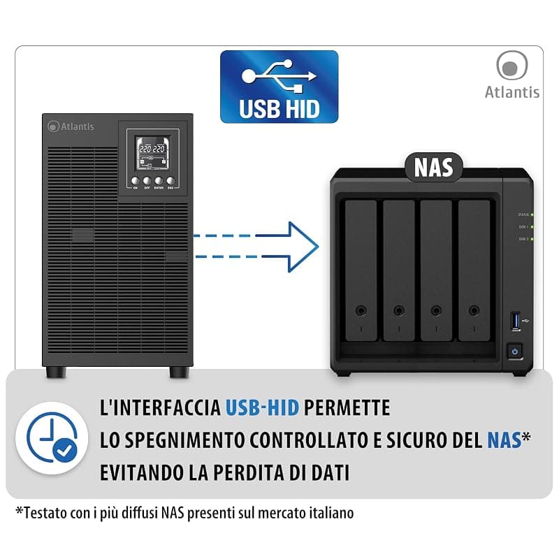 Atlantis UPS Linepower 3002XLN 3000VA/2100W A03-OP3002XLN — miniatura 7