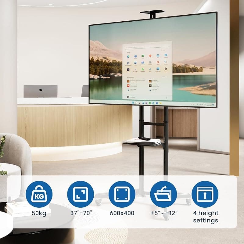 Ewent Supporto a Pavimento per TV 37"-70" EW1539 — miniatura 2