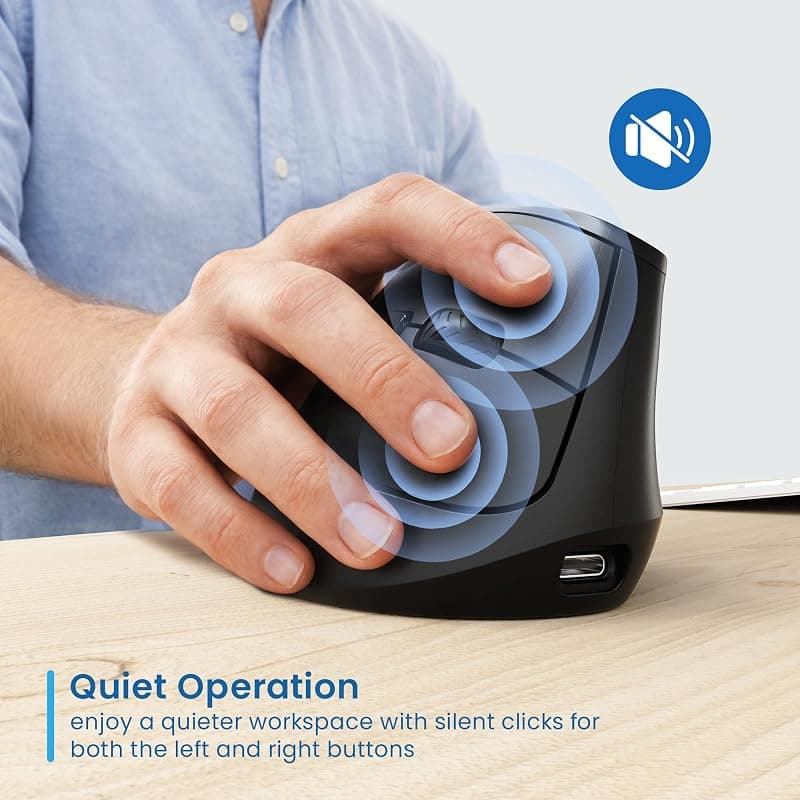 Ewent Mouse Ergonomico con Impugnatura Verticale Wireless EW3208 — miniatura 7