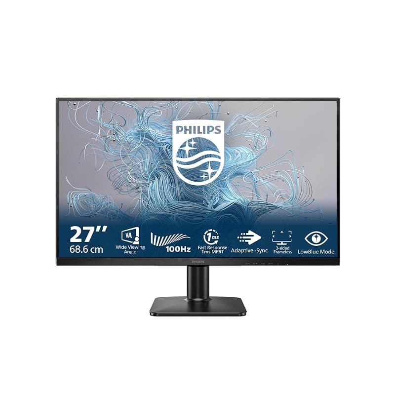 PHILIPS Monitor per PC 27E2N1100L - 27 FHD - VA - 1 ms - 100 Hz - Sincronizzazione adattiva — miniatura 2