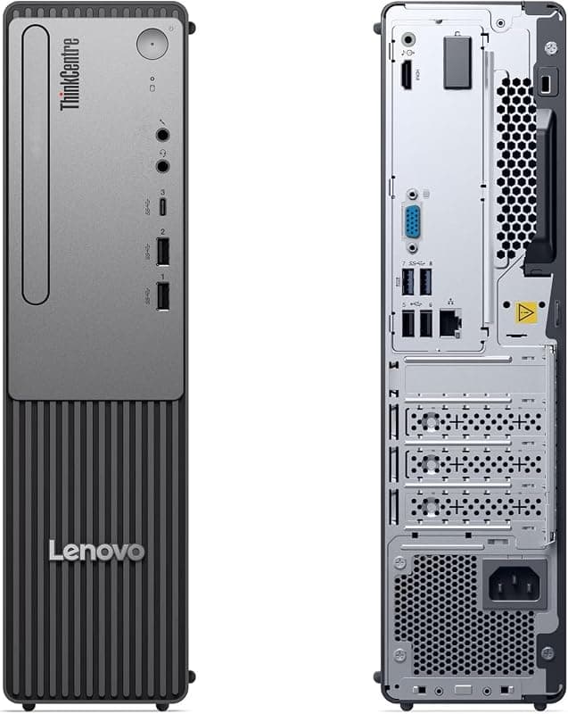 Lenovo ThinkCentre Neo 30s Gen 5 13DK006HIX, Desktop Computer, Intel Core i5-13420H, 8GB RAM DDR5, 512GB SSD NVMe, HDMI + VGA, RJ-45 LAN 100/1000M, USB-C, Tastiera e Mouse USB — miniatura 5