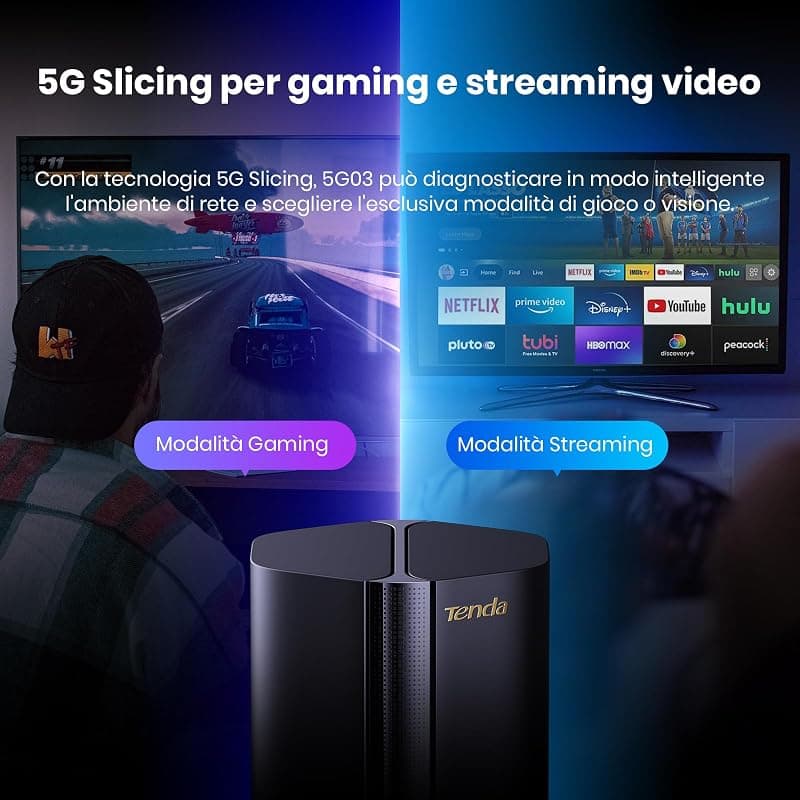 Tenda Modem Router Wirless 5G AX1800 Wi-Fi 6 5G03 — miniatura 4