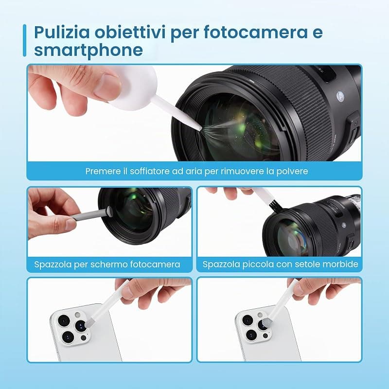 Ewent Kit di Pulizia Multifunzionale 21 in 1 EW5631 — miniatura 6