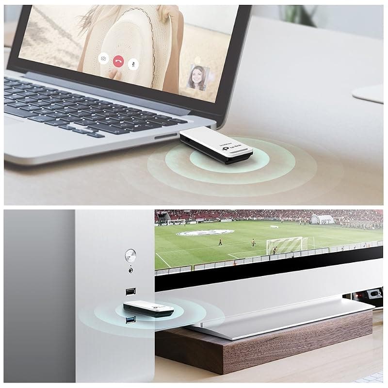 Tp-Link TL-WN821N IEEE 802.11n USB - Adattatore Wi-Fi - 300 Mbps — miniatura 4
