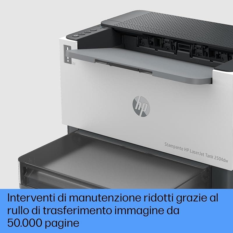 HP Laser Tank 2504dw 2R7F4A, Stampante Monocromatica a Singola Funzione con Serbatoio Toner integrato a Ricarica Rapida, Stampa F/R Automatica, 22 ppm, Fino a 5000 Pagine, Wi-Fi — miniatura 6