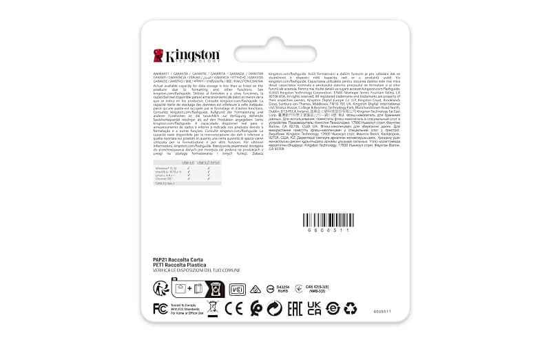 Kingston Pendrive Datatraveler SE9 G3 128GB USB 3.2 DTSE9G3/128GB — miniatura 5