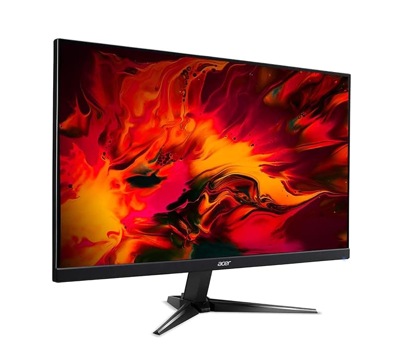 acer Nitro QG271bii Monitor Gaming FreeSync da 27", Display Full HD, 75 Hz, 1 ms, 16:9, HDMI 1.4, VGA, Lum 300 cd/m2, ZeroFrame, Cavi VGA, HDMI Inclusi, Nero — miniatura 2