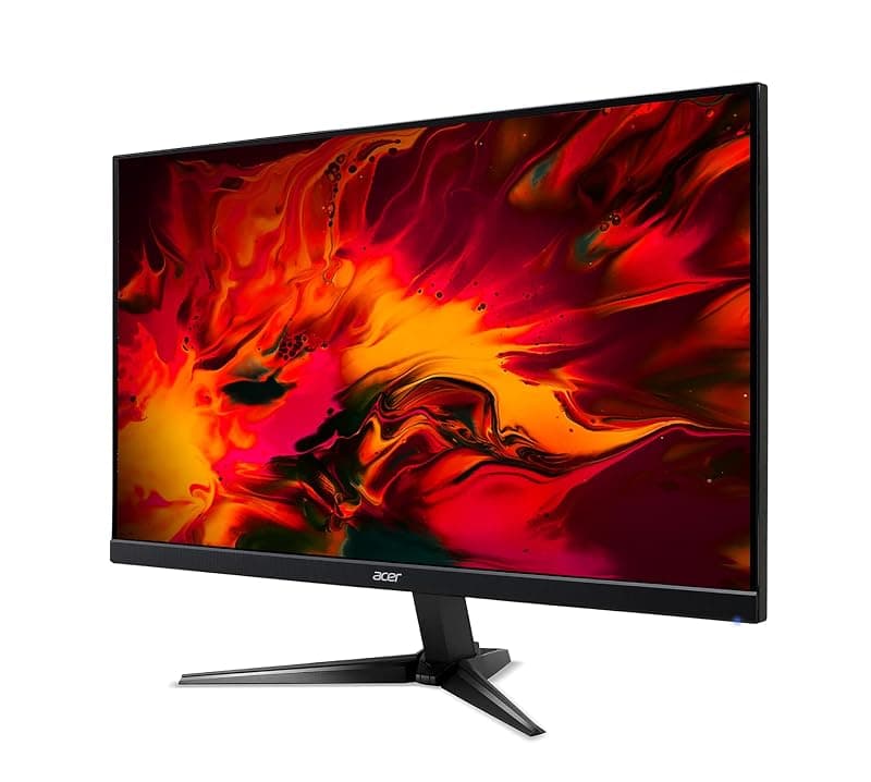 acer Nitro QG271bii Monitor Gaming FreeSync da 27", Display Full HD, 75 Hz, 1 ms, 16:9, HDMI 1.4, VGA, Lum 300 cd/m2, ZeroFrame, Cavi VGA, HDMI Inclusi, Nero — miniatura 3