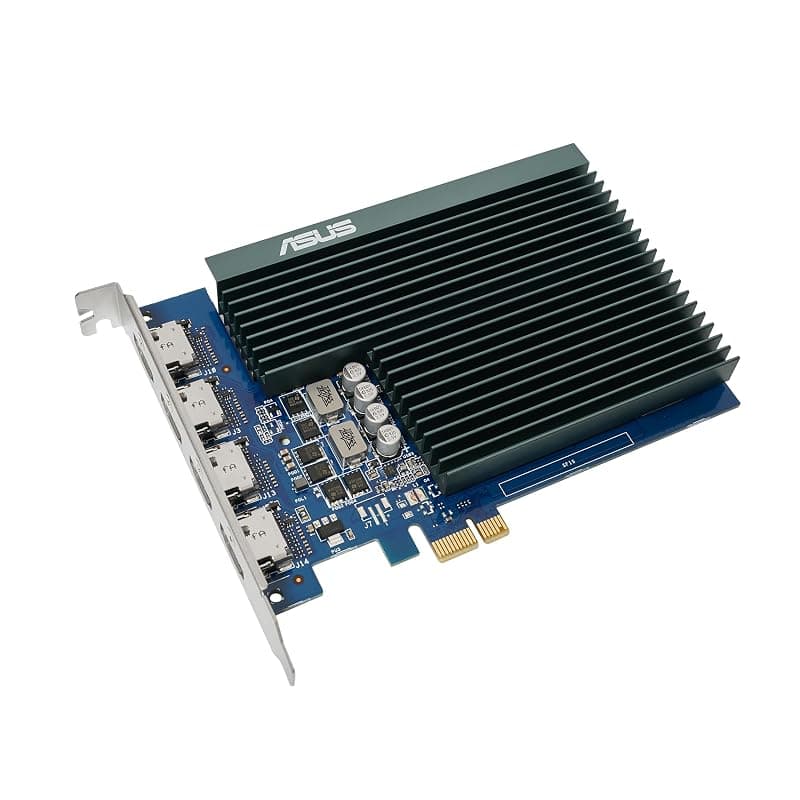 ASUS GT730, Scheda Grafica 2 GB GDDR5 NVIDIA GeForce, Blu — miniatura 3