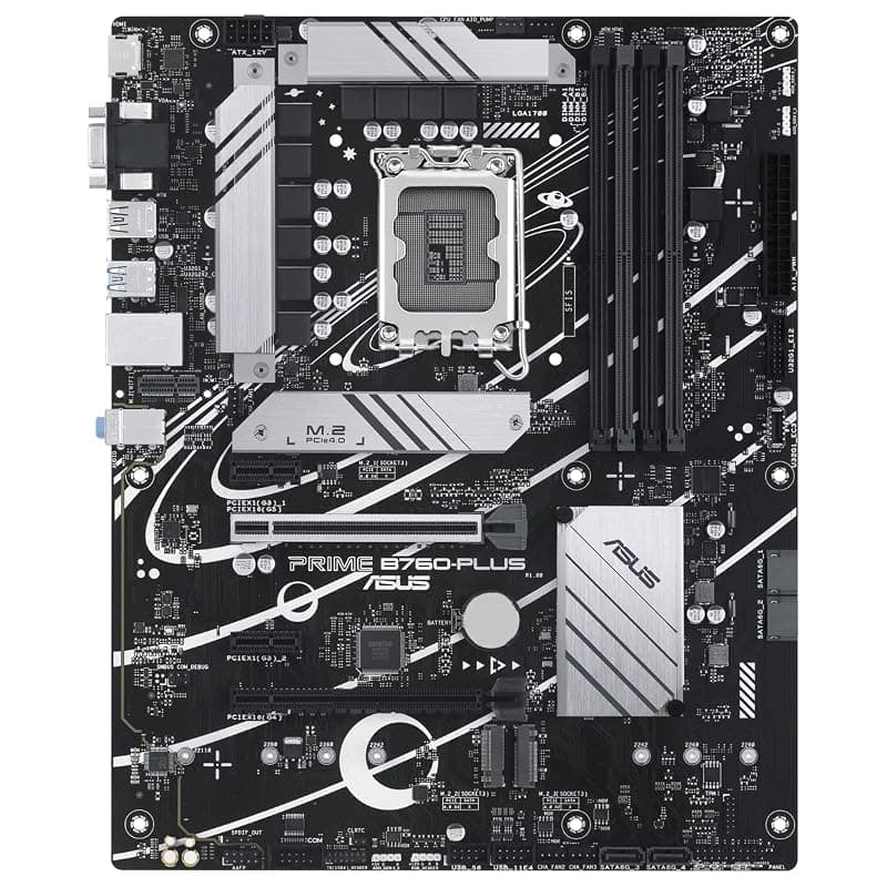 ASUS PRIME B760-PLUS, Scheda Madre Intel ATX, Slot DDR5, Nera — miniatura 2