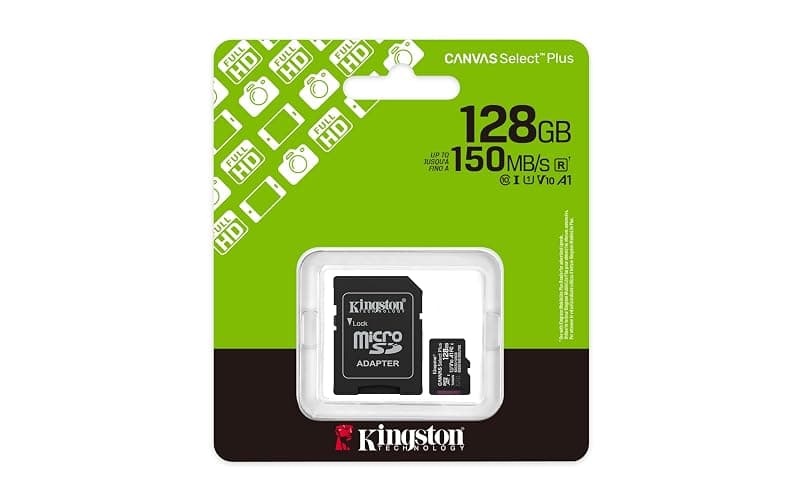 Kingston Canvas Select Plus Scheda di memoria microSD 128GB microSDXC Gen3 150MB/s A1 Adattatore SD incluso - SDCS3/128GB — miniatura 3