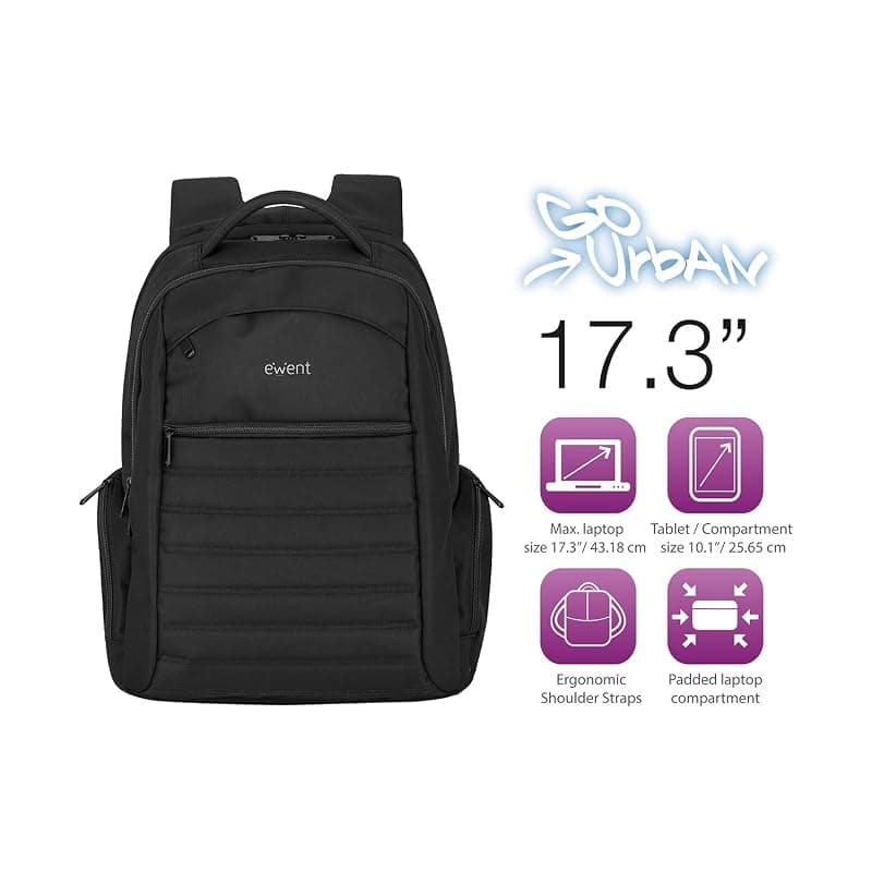 Ewent Zaino per Notebook 17,3" Antipioggia EW2528 — miniatura 5