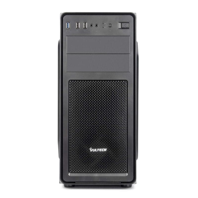 VulTech VCO-A2699 Case ATX senza Alimentatore, Computer Case compatto, Compatibile con MicroATX 1x USB 3.0, 2x USB 2.0, colore nero — miniatura 8