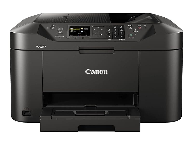Canon Maxif MB2150 Stampante Multifunzione Inkjet, 19 ipm in Bianco e Nero, 13 ipm a Colori, 600 x 1200 dpi, Nero/Antracite — miniatura 2